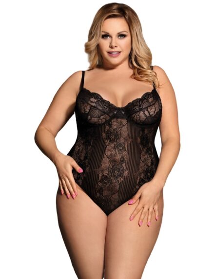 Hollywood Glamour Sheer Lace Teddy by My Secret Drawer® mysecretdrawer.com